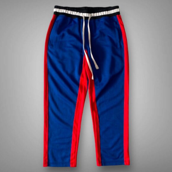 Pants - Blue & Red Track Pants